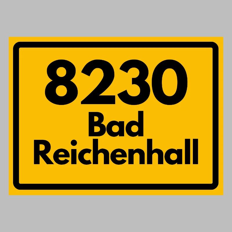 OLD POSTCODE RETRO 8230 BAD REICHENHALL HEIMA