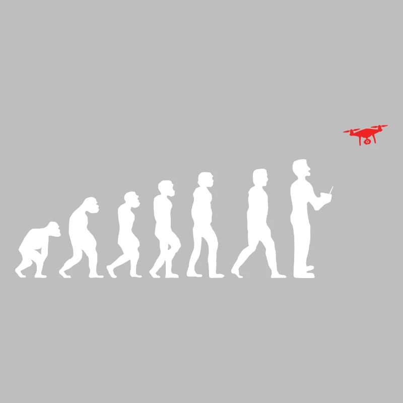 Evolution of Man Drone Pilot