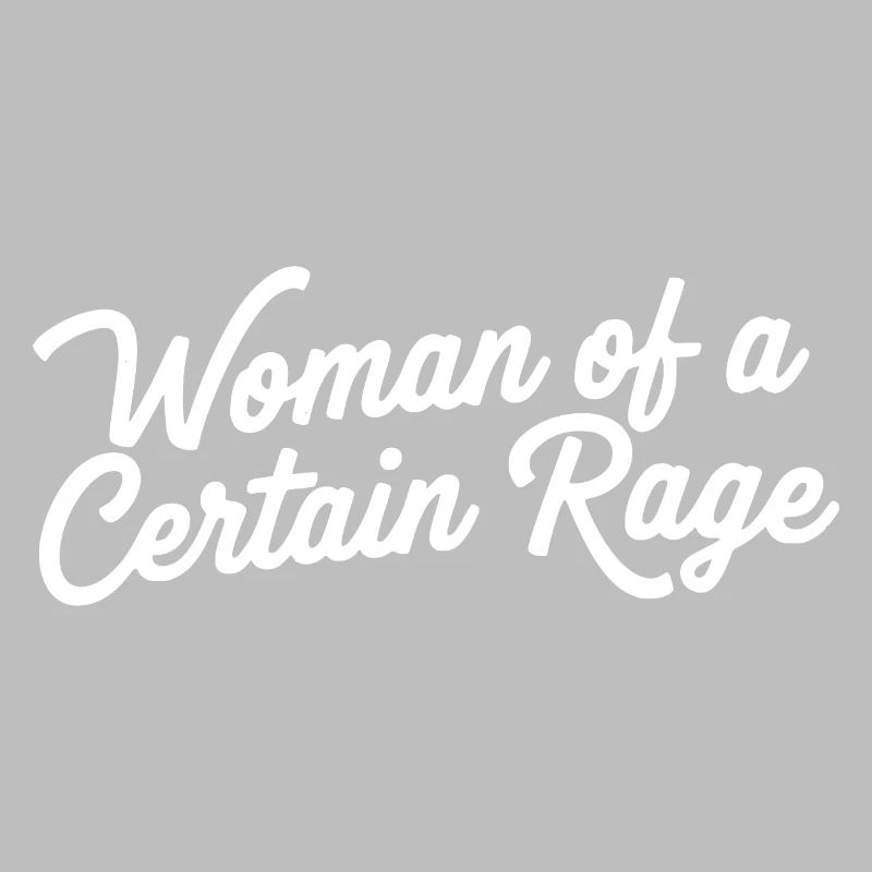 Femme d’une certaine rage Déclaration de design