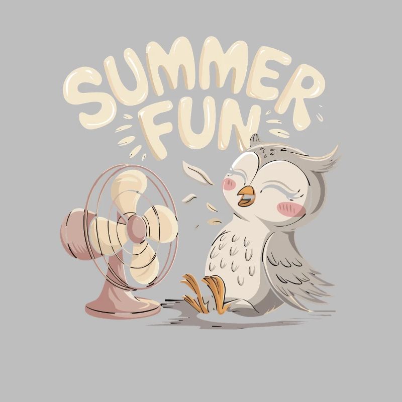 Summer Fun Eule mit Ventilator