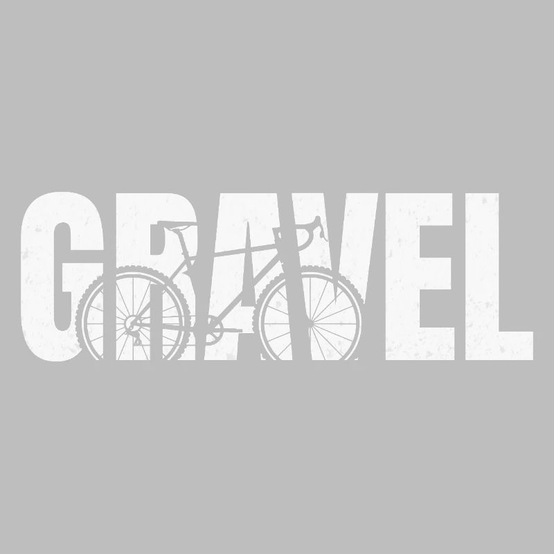 Typographie du gravier