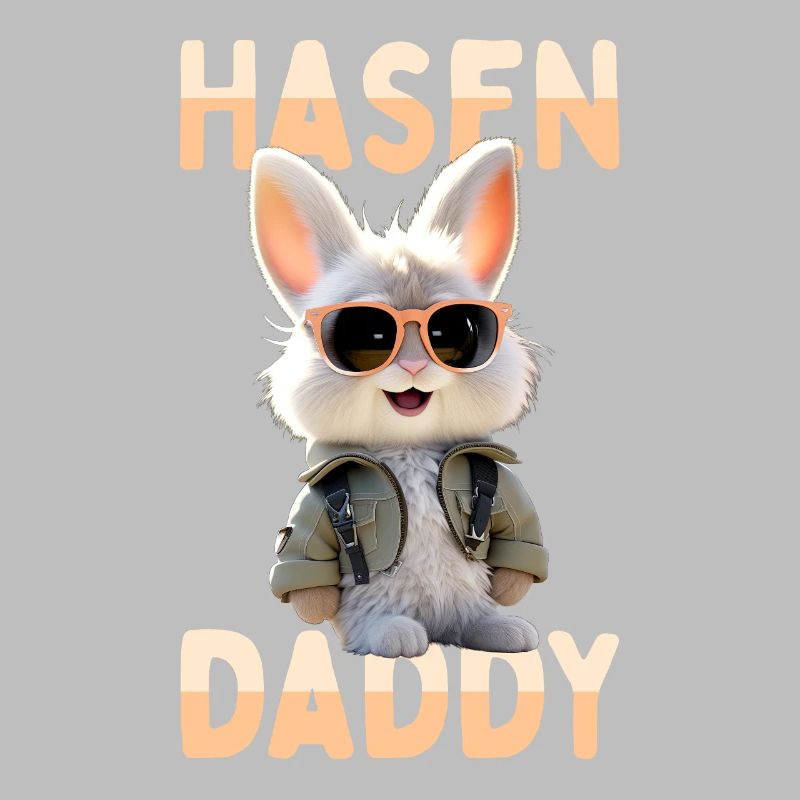 Bunny Daddy Dad Father's Day Rabbit Bunny Bunny