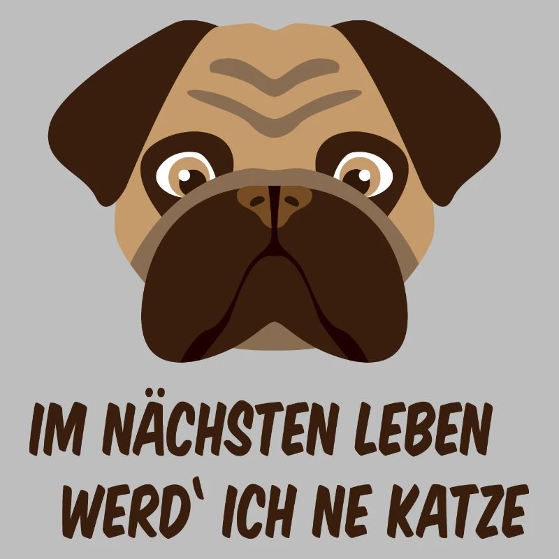 Frustrierter Mops