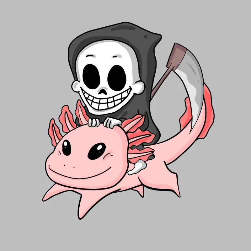Grim Reaper et Axolotl