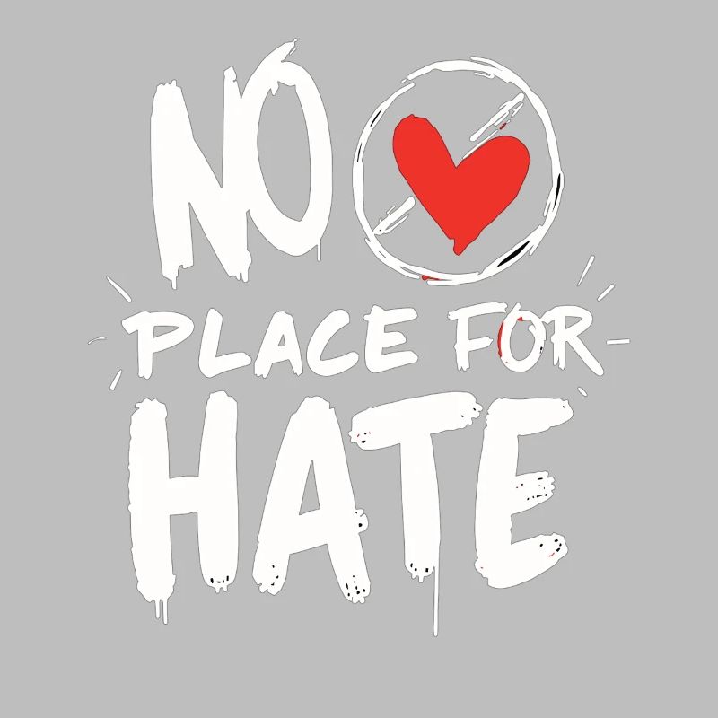 No Place for Hate Message of Peace Against Hate