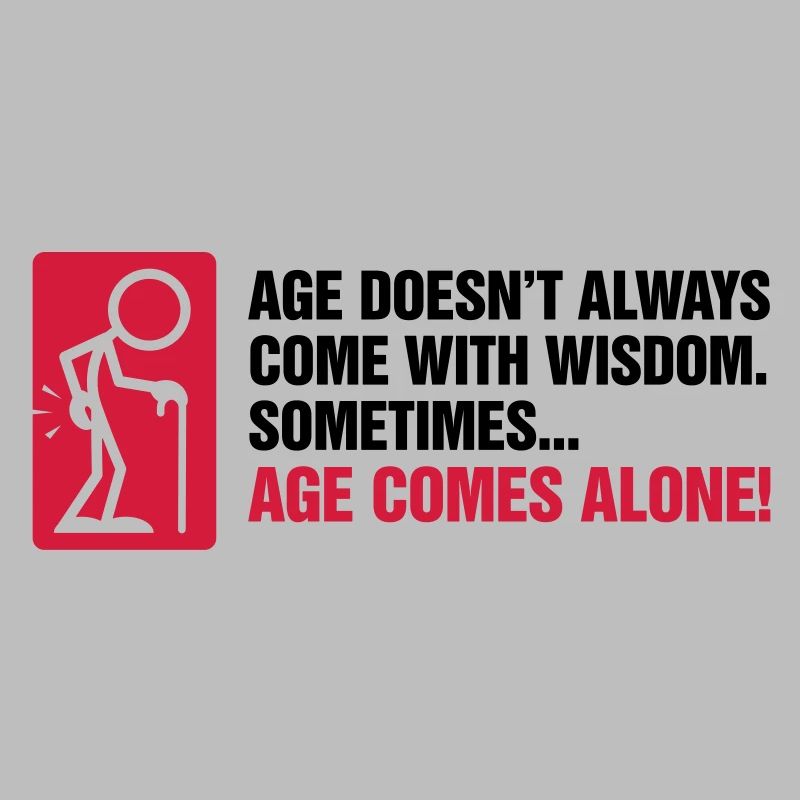 With age comes mostly only age