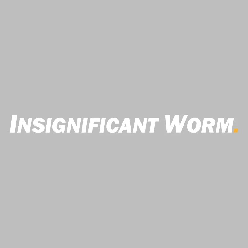 Ver insignifiant