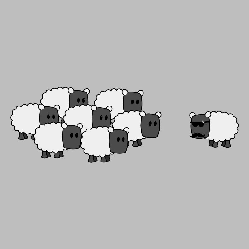 Be a cool sheep