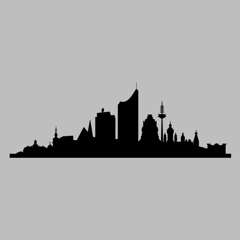 Skyline Leipzig central