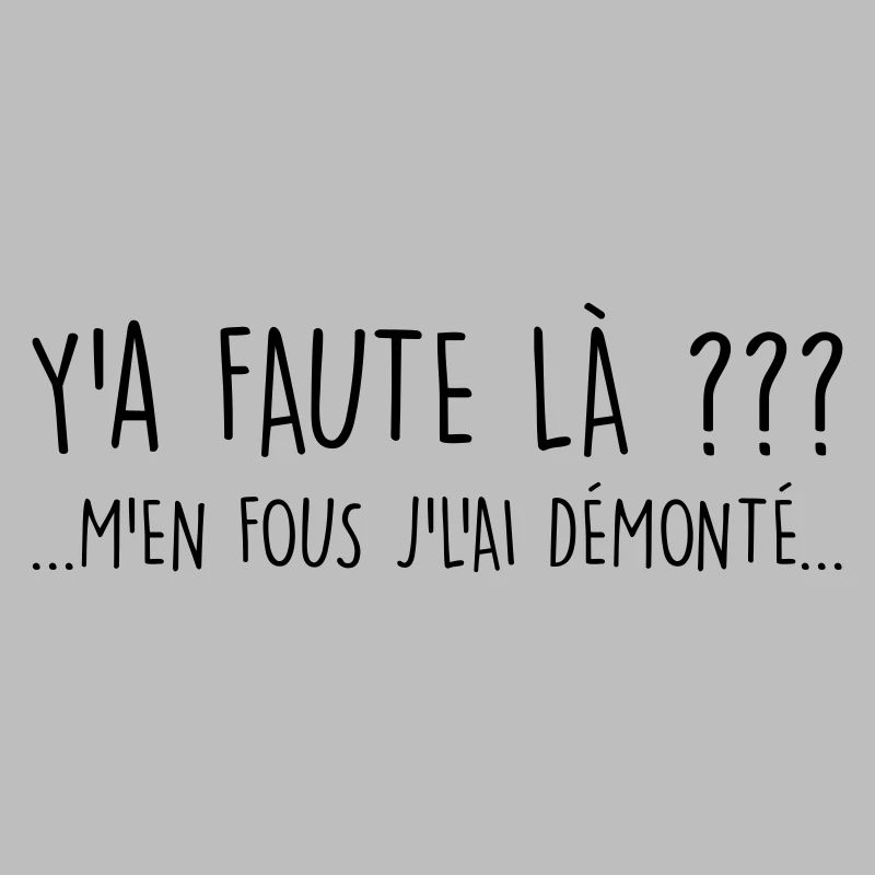 Y a faute ?