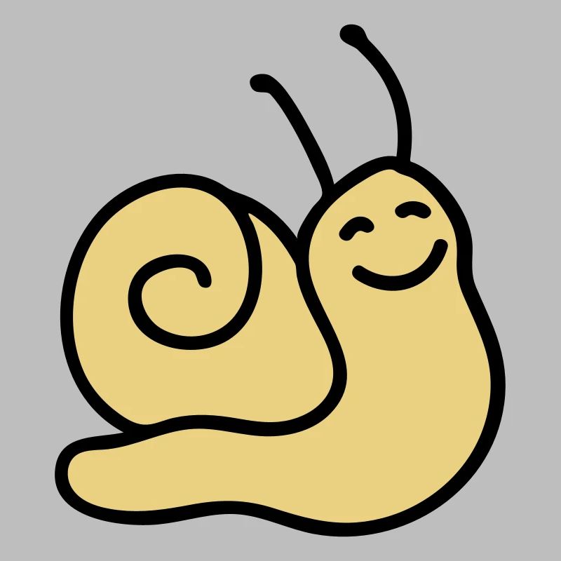 Enthousiaste escargot