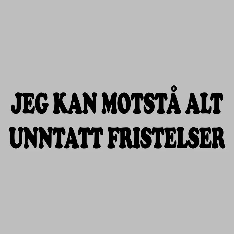 I can resist everything except temptations.