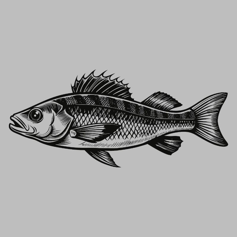 Wolfsbarsch - Angler - Geschenk