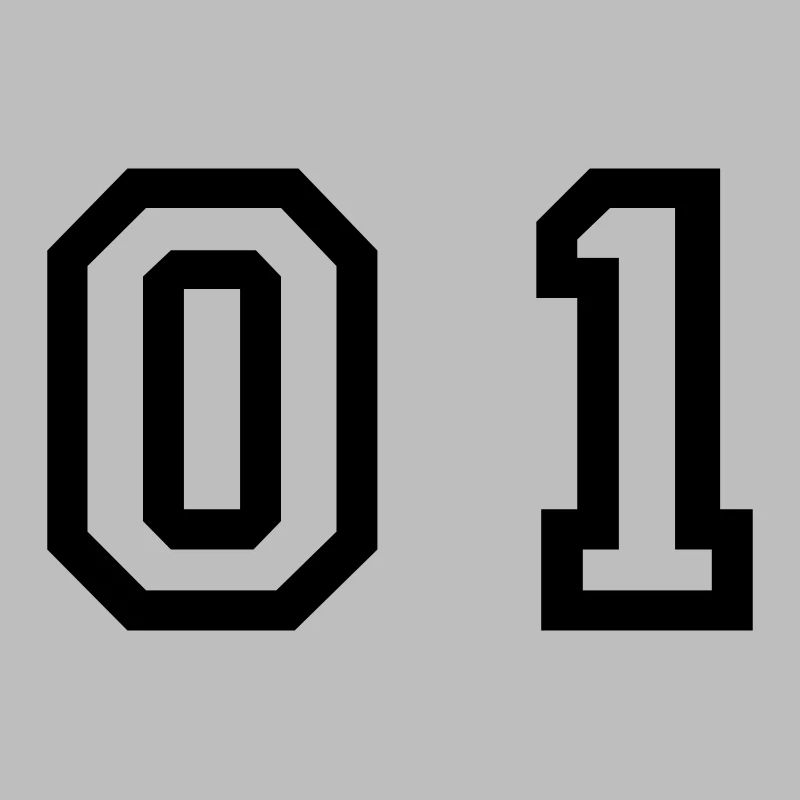 Nummer - 01 - zero one
