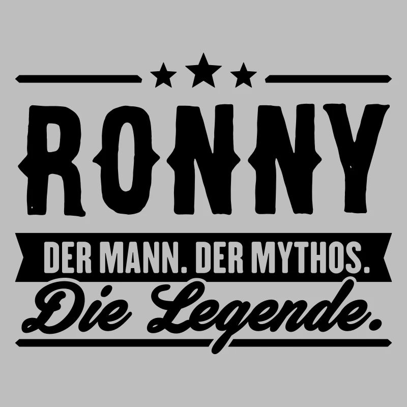 Man Myth Legend Ronny