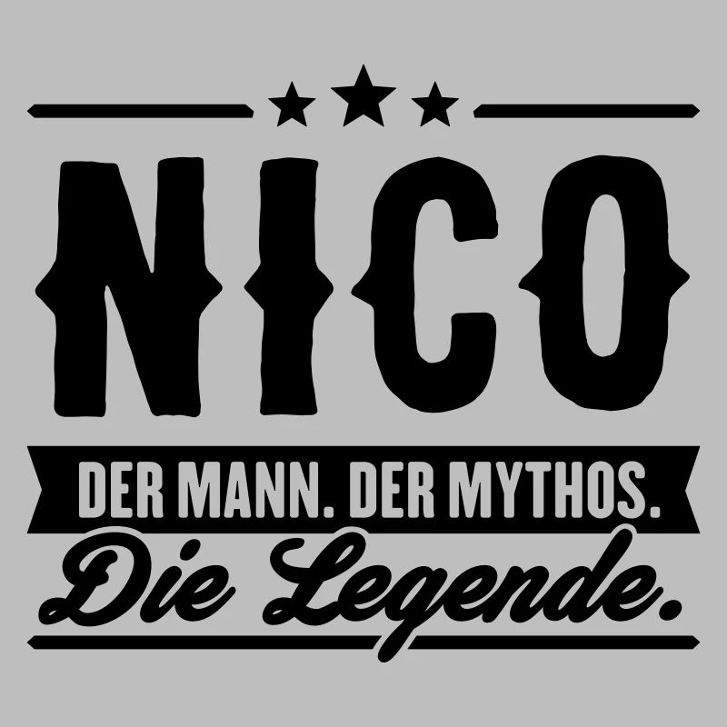 Man Myth Legend Nico