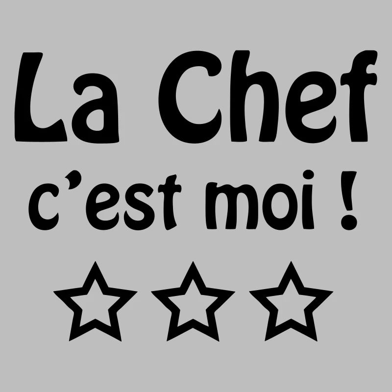 la chef c'est moi !