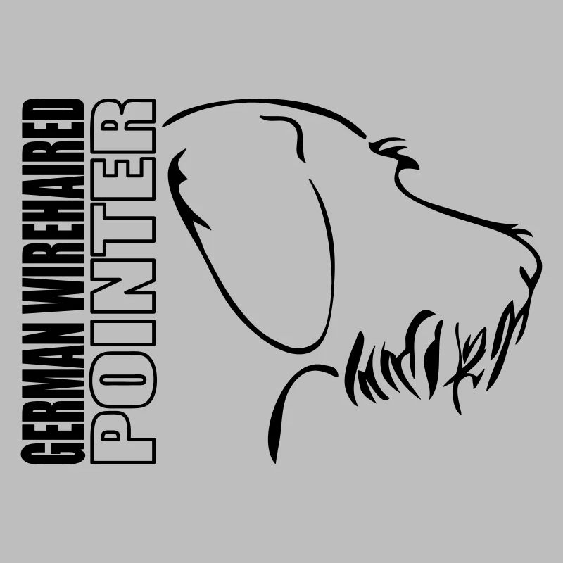 German wirehaired pointer PROFILE
