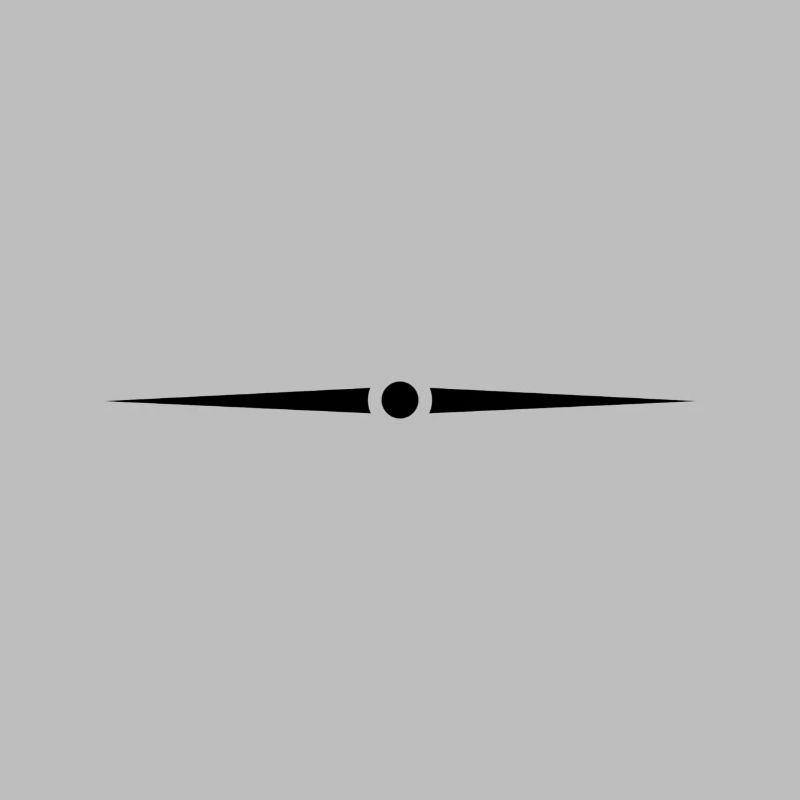 Trait d'union noir