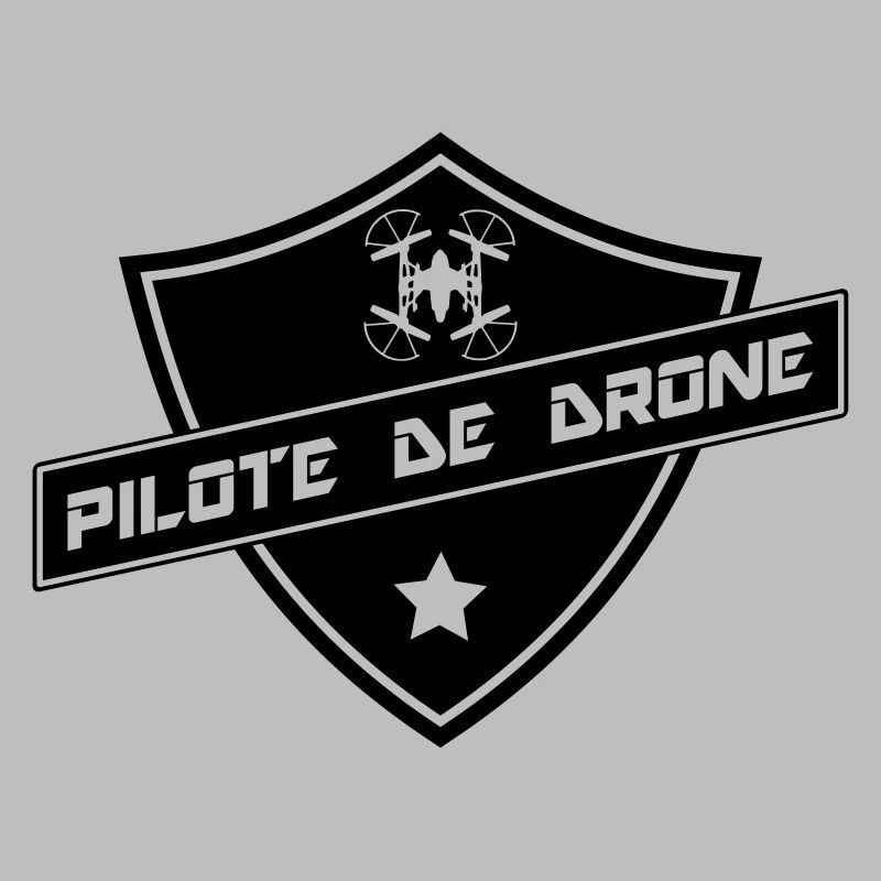 blason pilote de drone