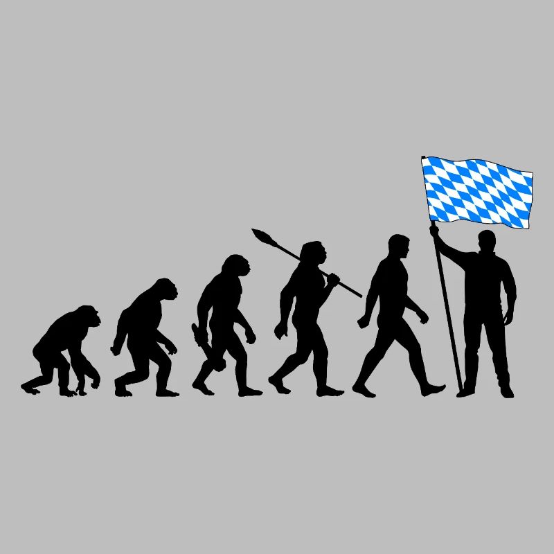 Bayern - Evolution - Flagge - Nation