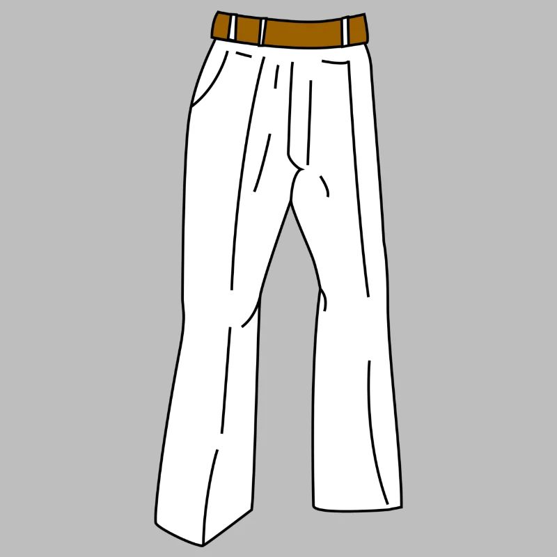 pantalon blanc