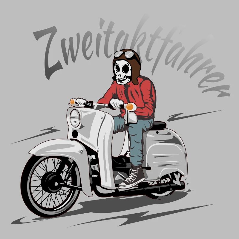 Simson Schwalbe Zweitaktfahrer