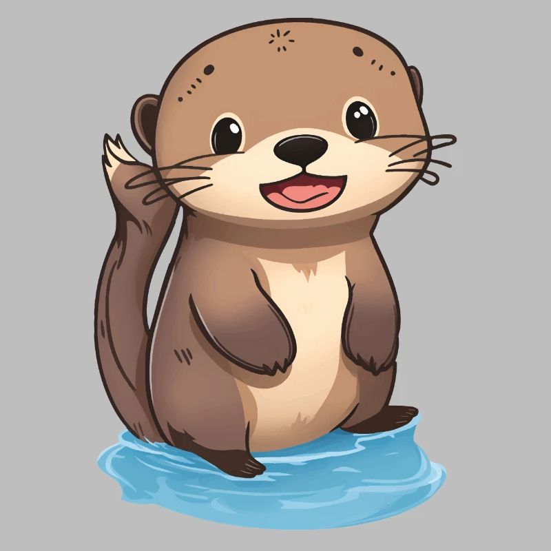 Loutre totalement mignonne