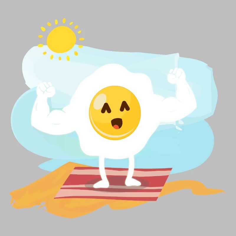 Oeuf (muscles, plage)