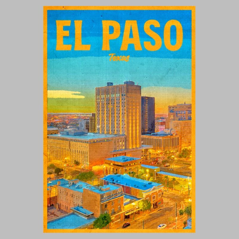 El Paso Skyline Rétro