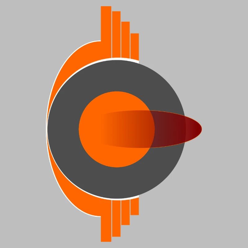 Logo abstrait de l’œil de Phoenix