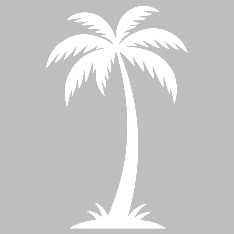 Silhouette de palmier