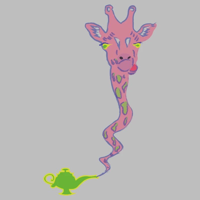 Wunderaffe - magic lamp with giraffe gift