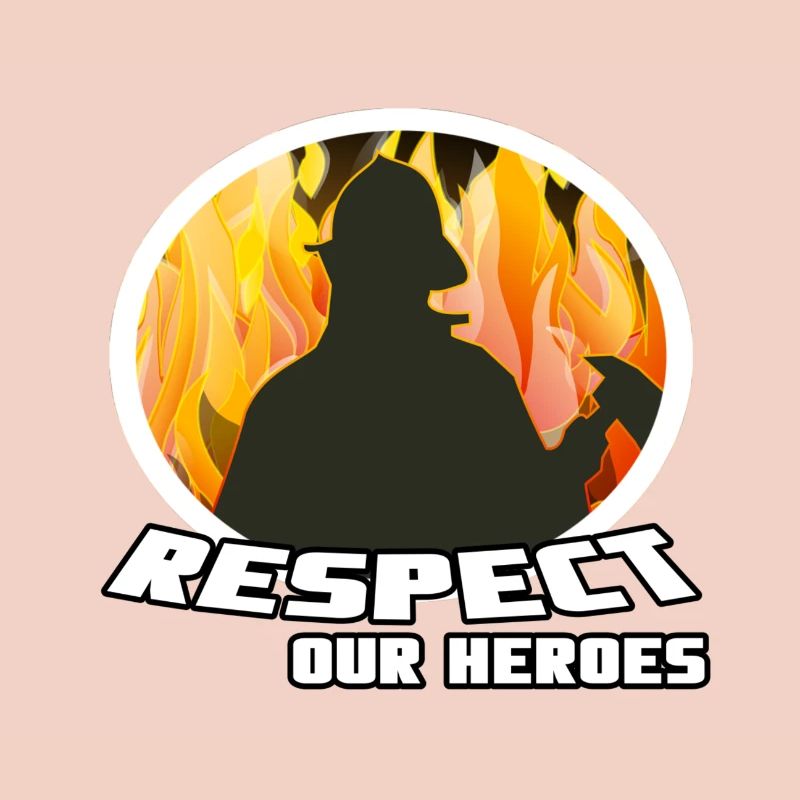Respect pompier héros