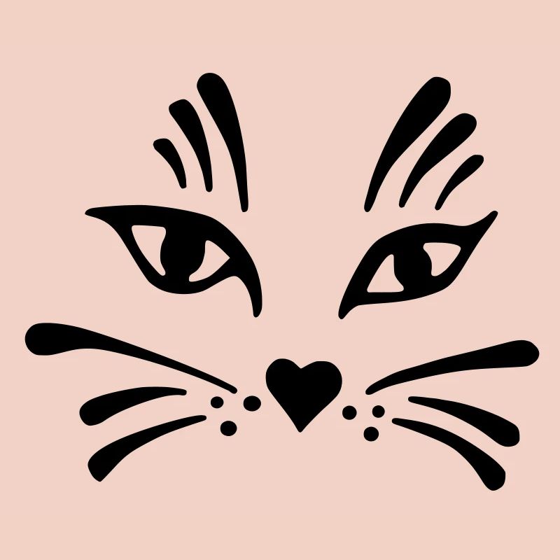 tête de chat simplifiée