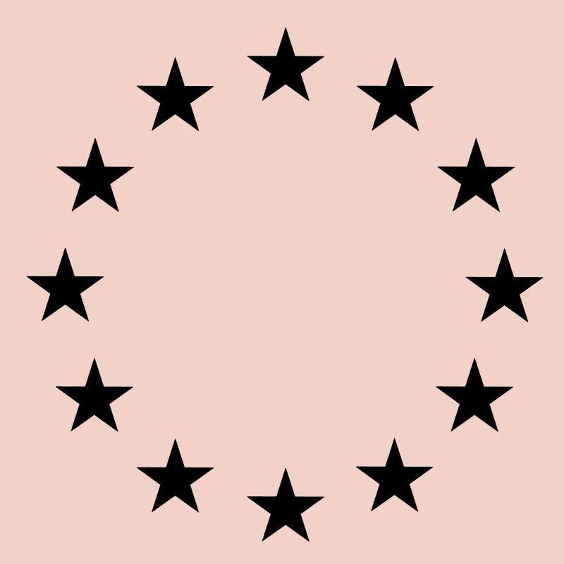 Ein Kreis von Sternen