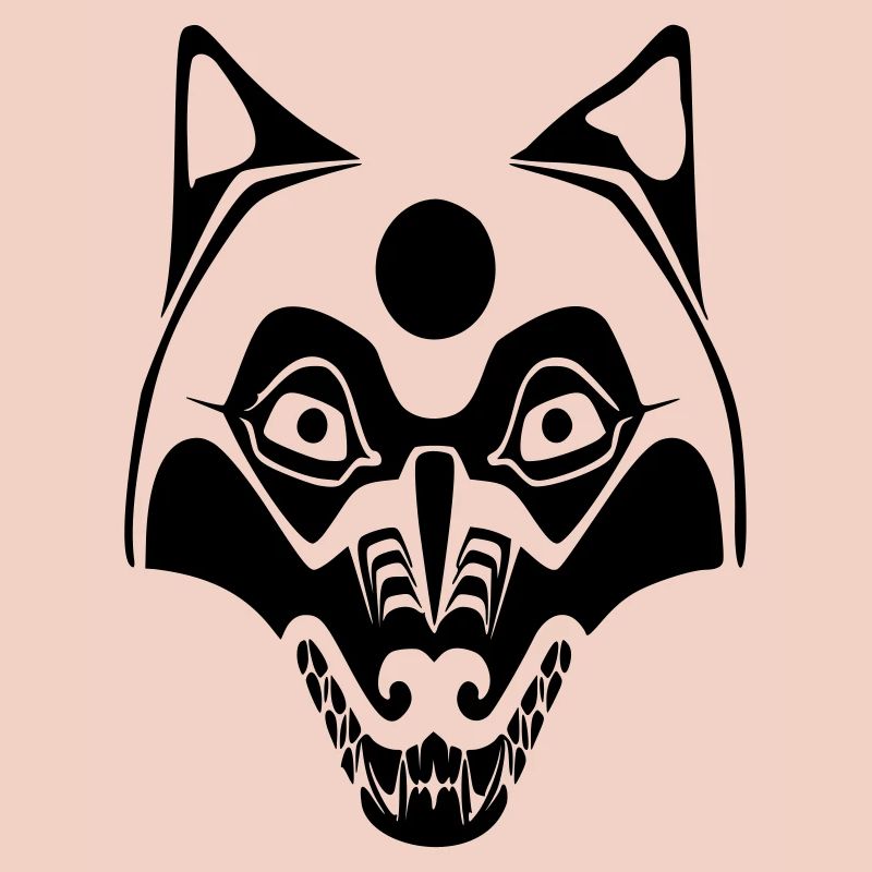 loup - masque-lune