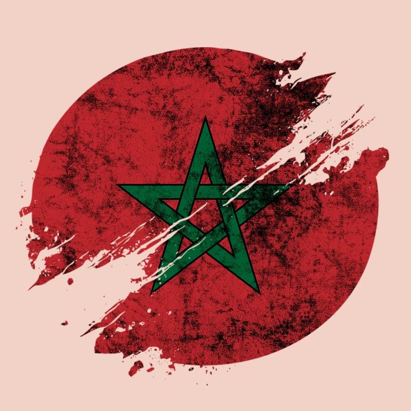 Morocco Circle Blurry Vintage / Gift