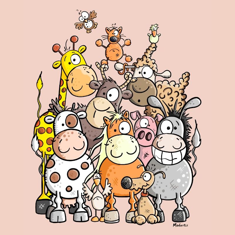 Tas géant de l'animal