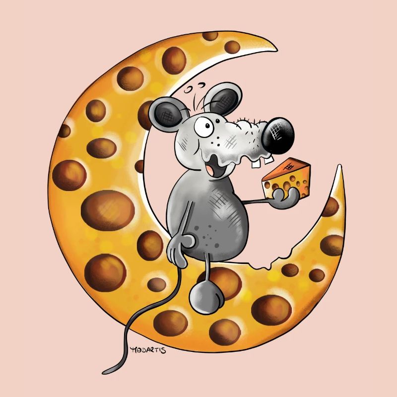 La souris Amour fromage