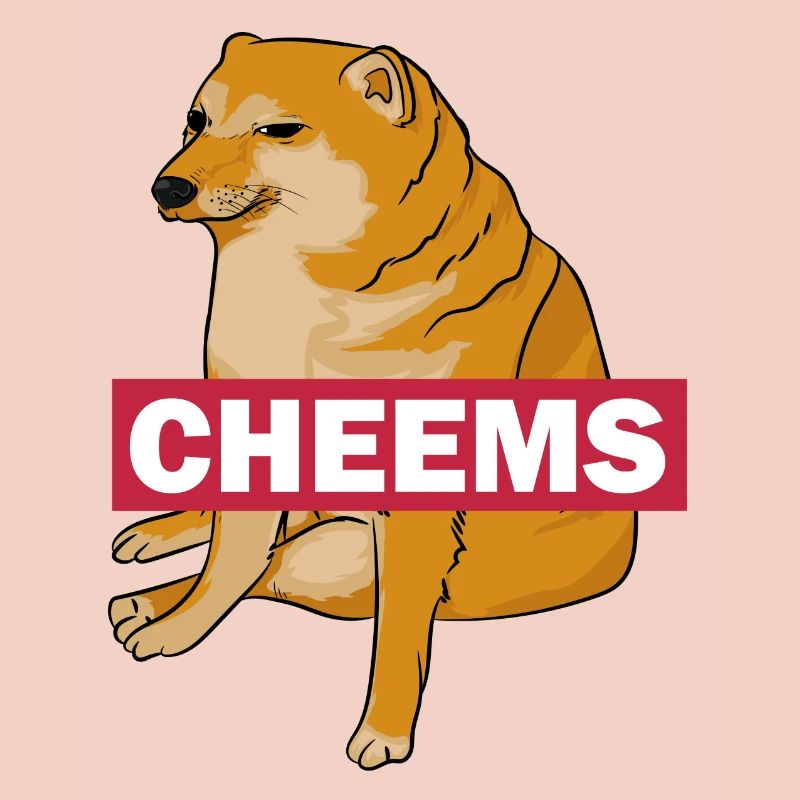 Meme dog Cheems