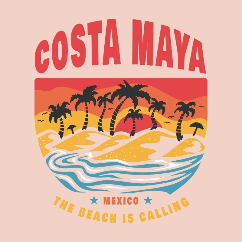 Costa Maya Mexico Beach