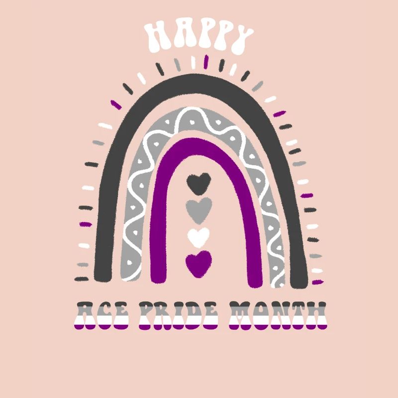 Happy Ace Pride Mois Asexuel Boho Rainbow