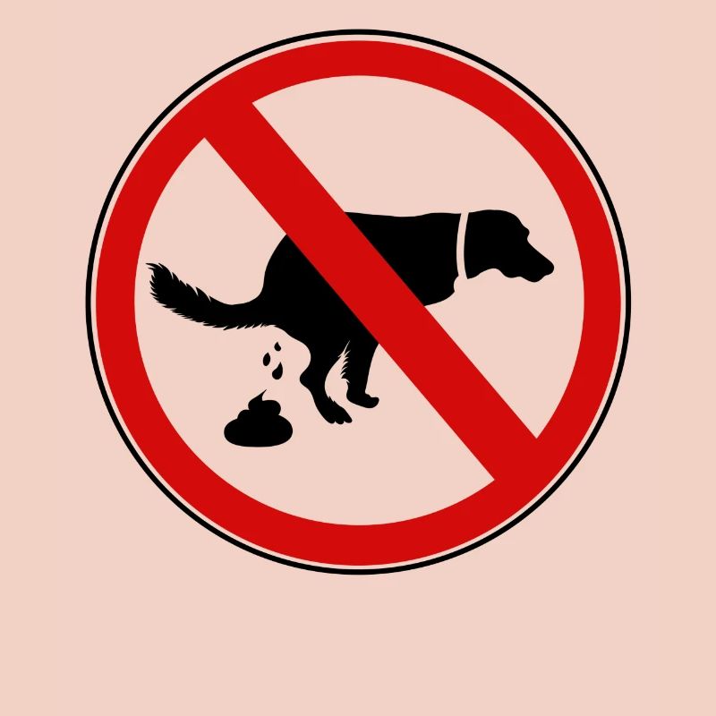 Piles de chiens Interdit