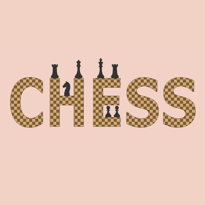 Echecs à la silhouette contrastée