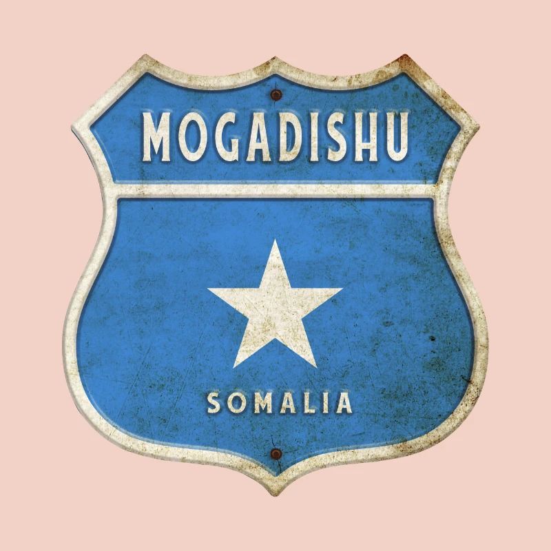 Mogadiscio Somalie Drapeau Design