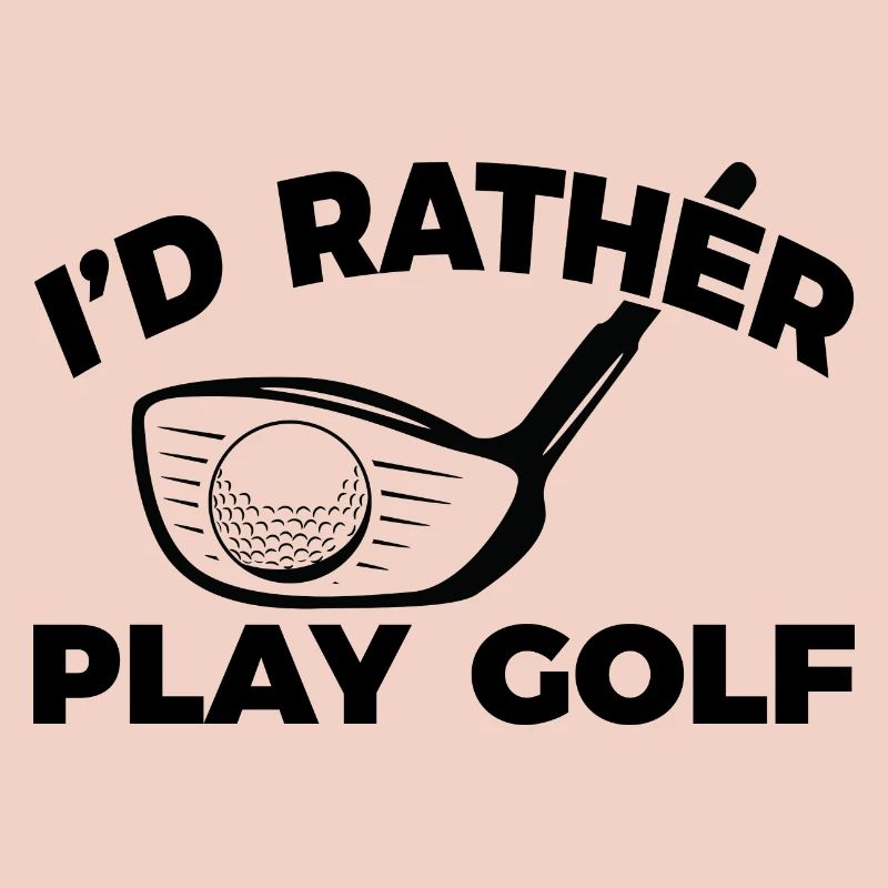 Drôle de golfeur