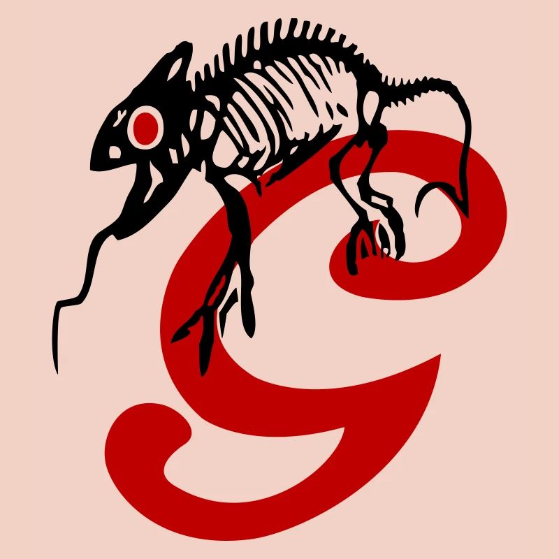 Gecko, Eidechse, Initiale