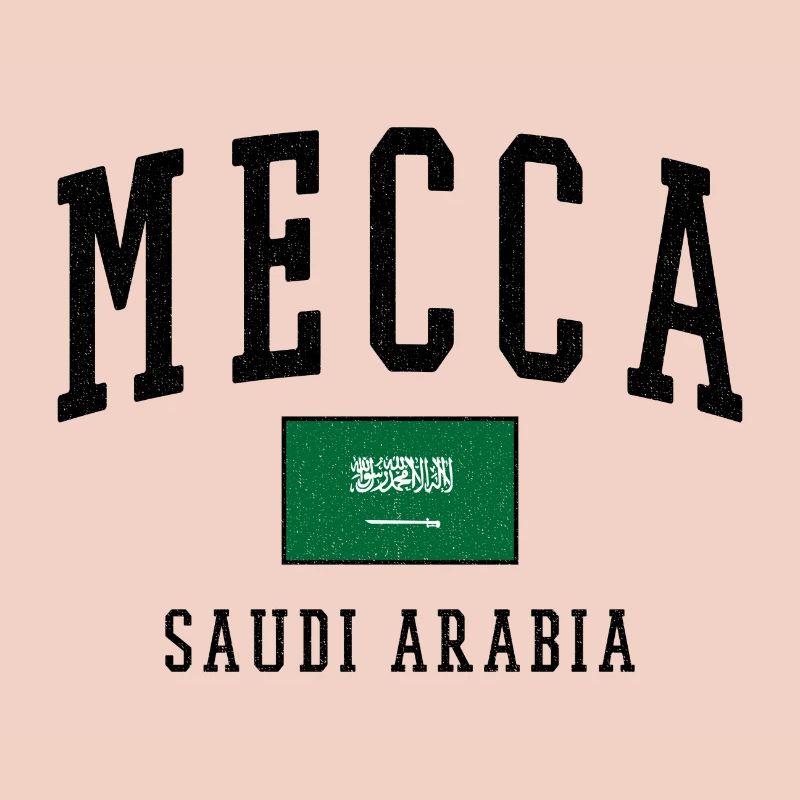 Mecque, Arabie Saoudite : Conception du drapeau