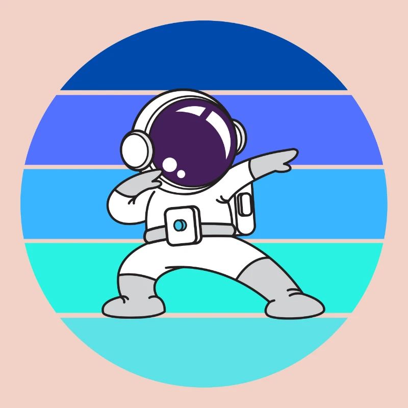 astronaute, spaceman, fusée
